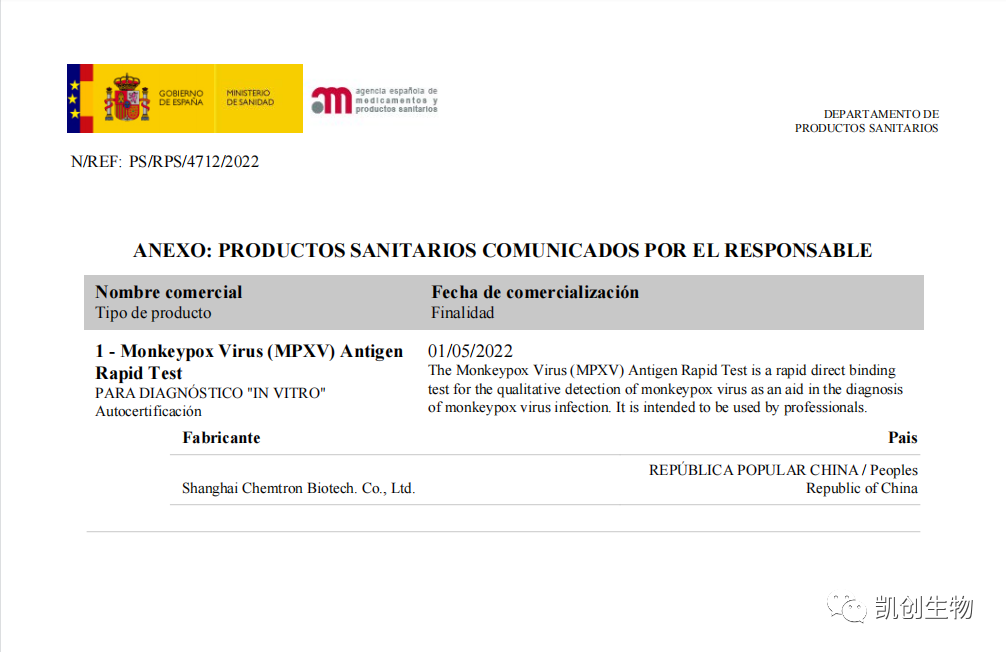 Monkeypox Virus (MPXV) Antigen Rapid Test 